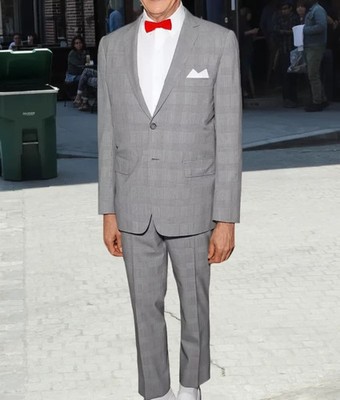 Mens Grey Pee Wee Suit