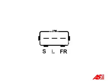 ALTERNATOR REGULATOR ARE0010S AS-PL NEW OE REPLACEMENT - Picture 5 of 8