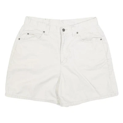 Shorts Casual Blanc Pour Femmes M W32 En Mélange De Coton Confortable - Photo 1/4