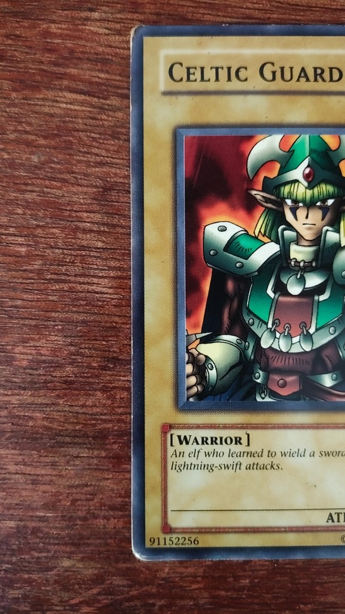 Yu Gi Oh Celtic Guardian LOB 007 1st Edition Super Legend of Blue