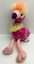 AURORA Pink Flamingo Bird w/ Beak 15" Plush Soft Stuffed Animal Toy 2015 Stuffie