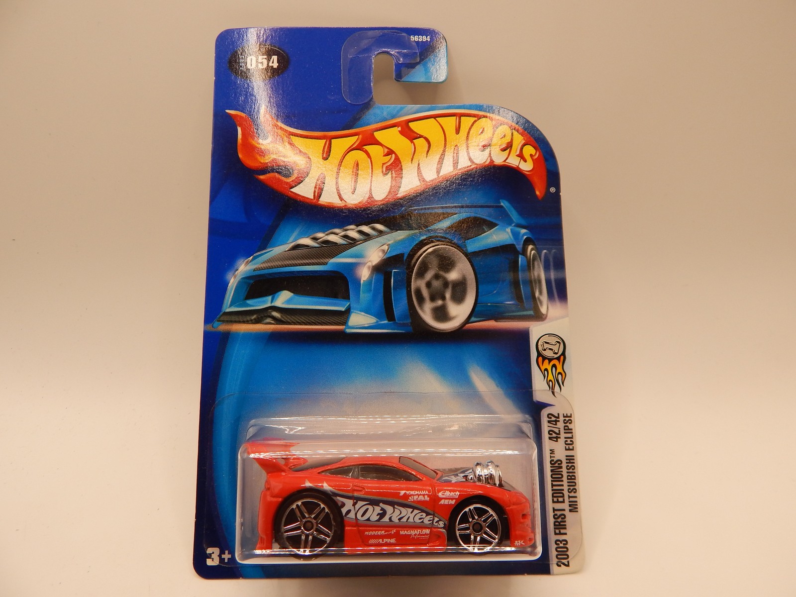 2003 Hot Wheels Red Mitsubishi Eclipse 2003 First Editions 42/42 054