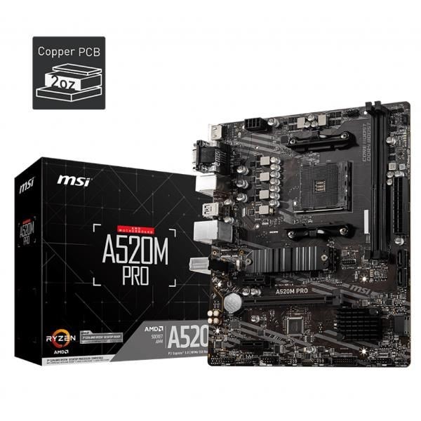 Msi a520m pro amd socket am4 motherboard - Immagine 8