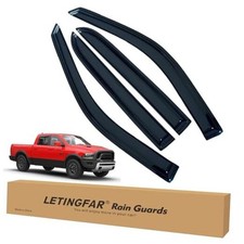 Window Visors Rain Guards for Dodge Ram 1500 Crew Cab E23-for-Dodge-Ram-09/18