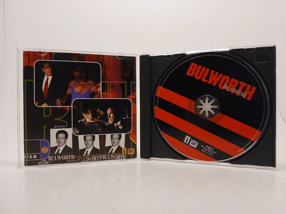 Bullworth the Soundtrack (CD, 1998) Interscope Warren Beatty - Image 4 of 4