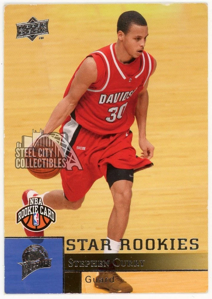 Upper Deck Stephen Curry Basketball Sports Trading Cards
