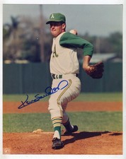 Ken Sanders Autographed 8x10 Photo Oakland A's