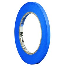 3m Painter's Tape, Blue, 1/4 in W, 60 yd L, 5.4 mil Thick, 2090 2090 3m 2090