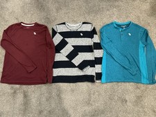 Lot Of 3 Shirts Boys 15/16 X Large Abercrombie