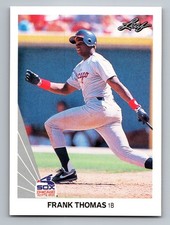 1990 Leaf - Frank Thomas #300 (RC) Chicago White Sox HOF