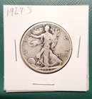 1927-S Walking Liberty Half - Better Grade - Good Details - Original