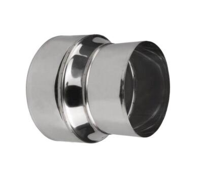 Stainless Steel Flue Reducer / Tube Connector Fireplace Adapter Stove