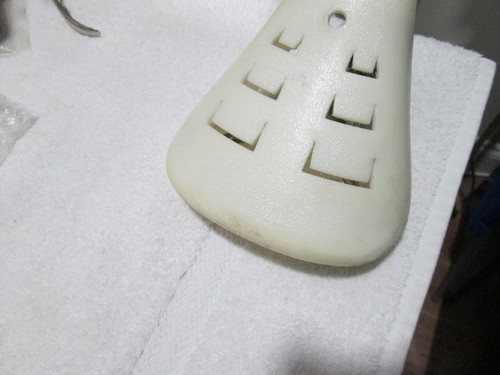 Old school Viscount Bmx GT wing logo bicycle seat white 2188 - Picture 5 of 12