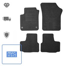 Fussmatten für Skoda Citigo Bj. 2011- ANTHRAZIT Fußmatten Autoteppiche