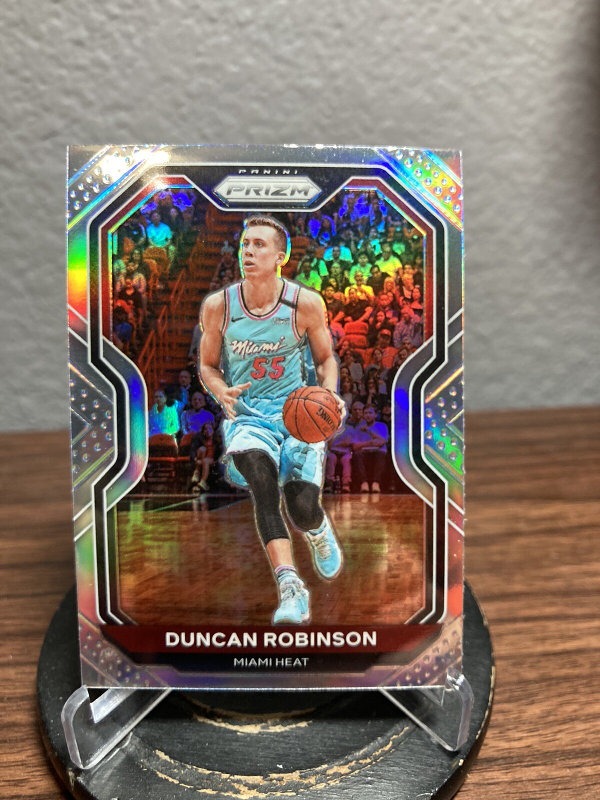 2020-21 Panini Prizm Silver Duncan Robinson #181 Miami Heat
