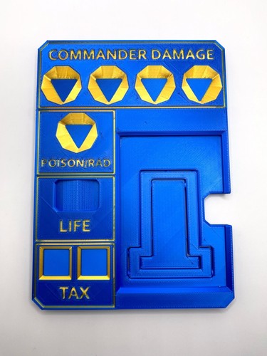 Commander Tray designed to assist in tracking MTG Commander Damage - Picture 20 of 25