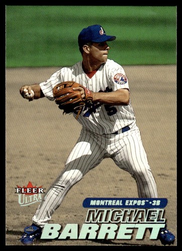 2001 Ultra Michael Barrett Montreal Expos #19