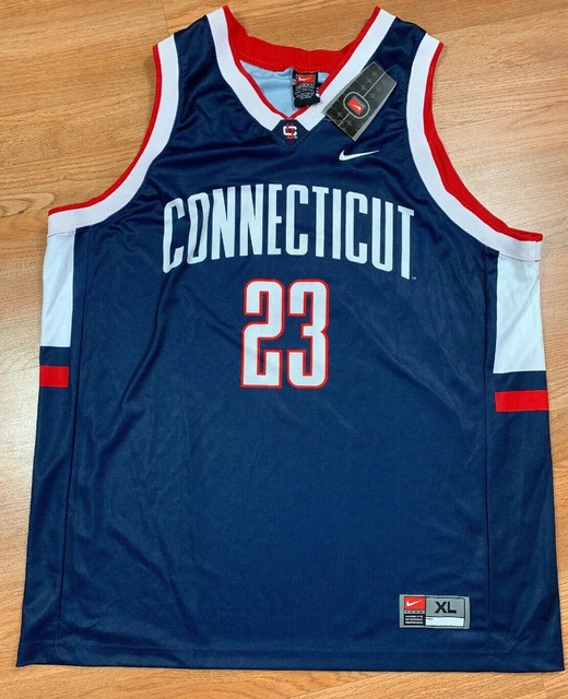 NWT'S VTG Nike Connecticut UConn Huskies NCAA Basketball Jersey Men's SZ XL Rare eBay