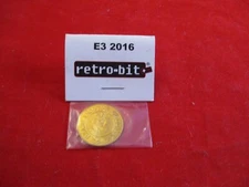 Retro-Bit E3 2016 Promotional Gold Colored Coin "Dig That Box" *NEW*