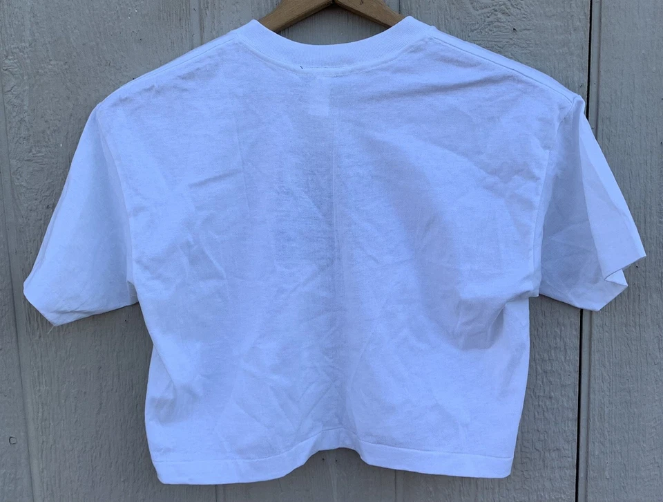 Camiseta corta vintage Baryshnikov Body Wear camiseta corta media camisa años 80 talla S Foto 3 de 4