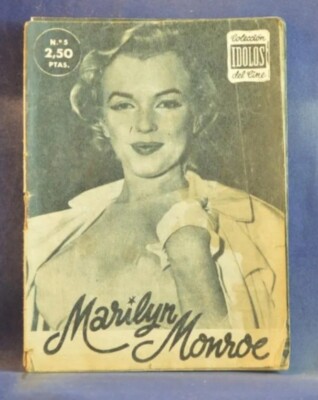 Marilyn Monroe  Cover Magazine Vintage  Collectible Spanish Full Magazine