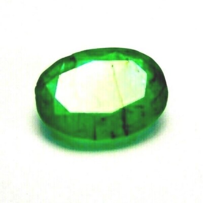 Beautiful 1.82 Ct. 9x8 mm Natural Green Zambian Emerald, Loose Stone