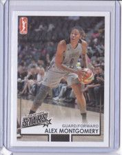 2017 Rittenhouse WNBA #81 ALEX MONTGOMERY SAN ANTONIO STARS IDWN