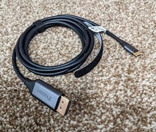 *TOP QUALITY* iNassen USB C to DisplayPort Male Lead 1.8m 4K 60Hz