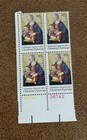 USA Stamp Scott #1579 Ghirlandaio Madonna & Child - MNH - 1975 Plate Block Of 4  — photo 1
