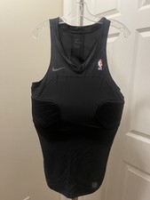 Nike Pro Hyperstrong Mens NBA Compression Padded Tank White 881965-010 XXL S28