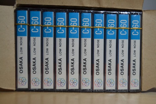Lot 10 Cassettes OSAKA LOW NOISE 60 BLANK CASSETTE TAPE - New 10 Unidades - Foto 4 di 4