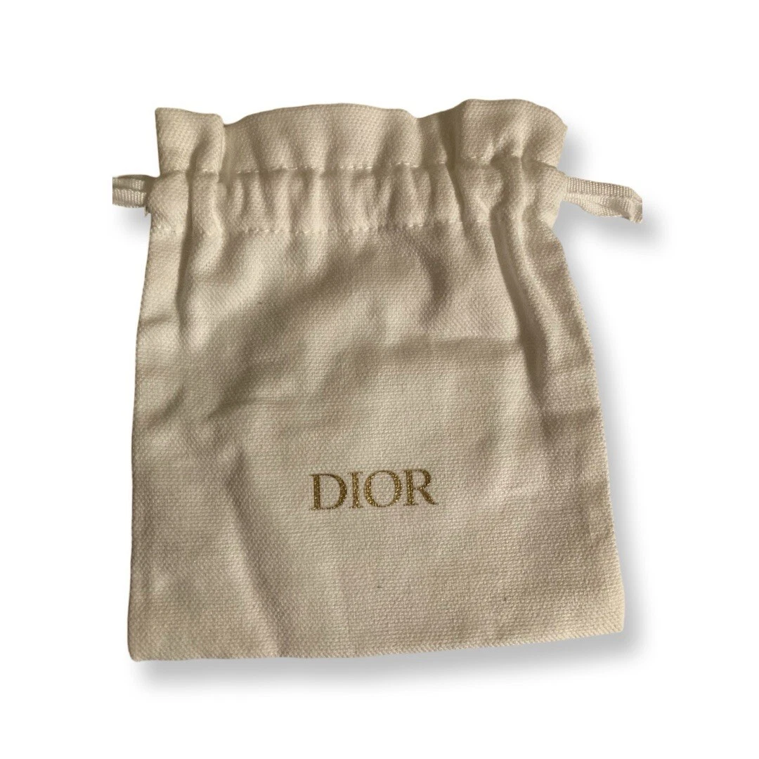 Sac à bijoux Dior 4 pouces x 5 pouces