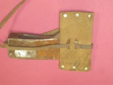 Vintage Norlund Axe Tomahawk Hudson Bay Style Hatchet Head with Leather Sheath
