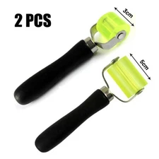 2PCS Seam Roller Tool Wallpaper Film Rubber Heat Insulation Car Sound Deadening
