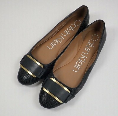 calvin klein women's oneta ballet flats