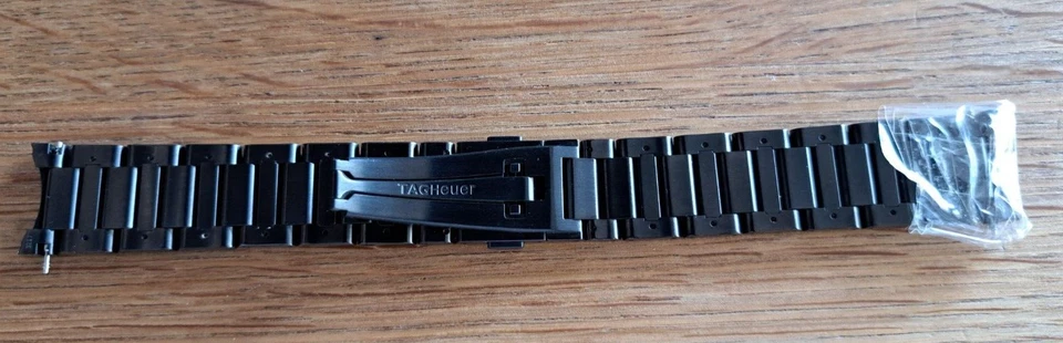 Pulsera Tag Heuer Acero Pulido/Acero Satinado/PVD Negro Foto 3 de 4