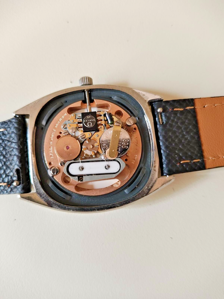 VINTAGE OMEGA DE VILLE QUARTZ DATE EXCELLENT FACTORY VINTAGE OMEGA DE VILLE QUARTZ DATE EXCELLENT FACTORY