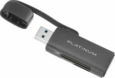 Platinum UHS-I USB 3.2 Gen 1 Memory Card Reader for desktop laptop chromebook