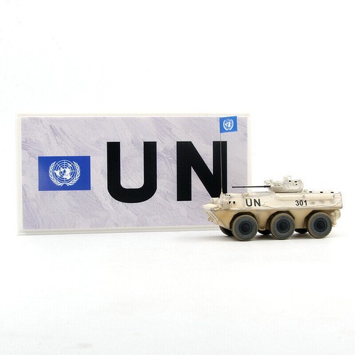 UNISTAR 1/72 China 92B Wheeled Armored Vehicle United Nations Peacekeeping Gift - Picture 11 of 13