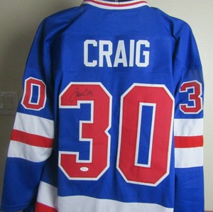 jim craig signed jersey