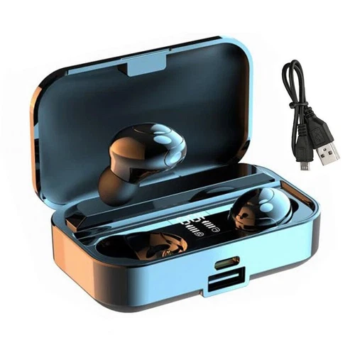 Bluetooth Headset Mini Wireless Stereo Earphones For Android iOS Cell Phones