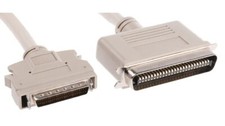 6ft SCSI-2 HPDB50 Male to CN50 Male 25 Pair Molded Cable
