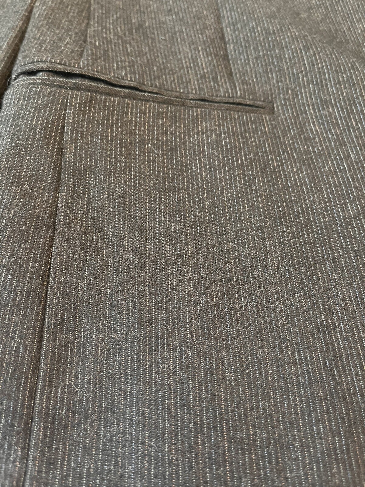 Giacca Blazer Vintage Uomo Yves Saint Laurent Donna Blazer Spilla Righe Tweed 41R