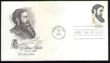 US. 1446. 8c. Sidney Lanier (1842-81) Poet. Artmaster FDC. 1972