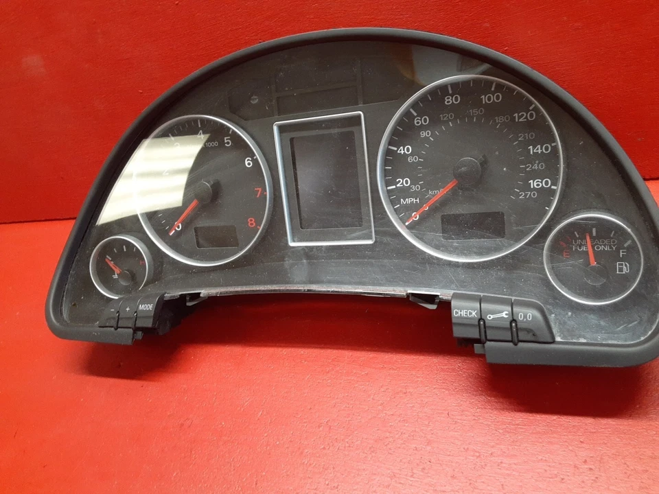 2005-2008 Audi A4 Quattro S4 RS4 Instrument Cluster Assembly Speedometer Gauges - Image 3 of 4