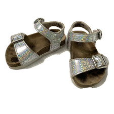 TCP Toddler Girls Holographic Sandals Children  s place shiny sandals Sz 5