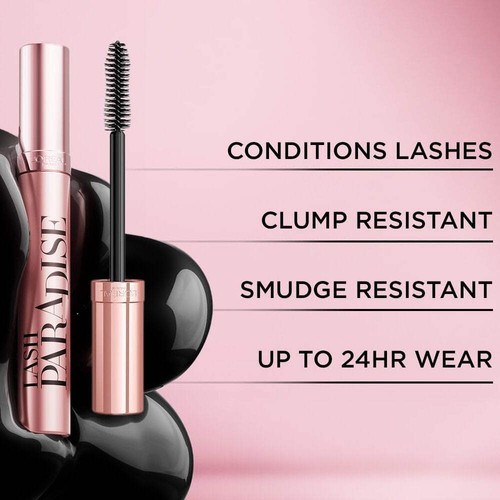 8x LOreal Paris Lash Paradise Mascara 6.4mL Black - Picture 4 of 7