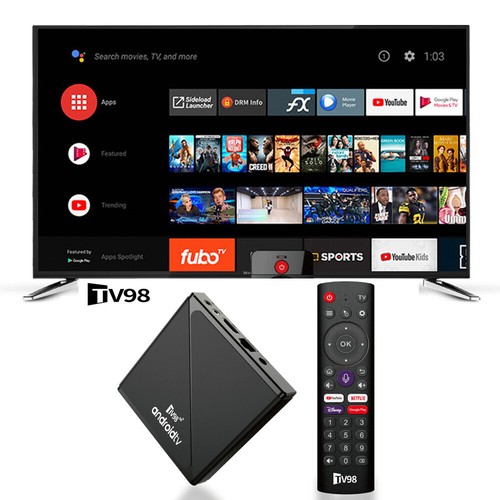 TV98 TV Stick Android 14 ATV WiFi Smart HD 8K 3D TV Box Media Player 2GB+16GB UK - Picture 18 of 28