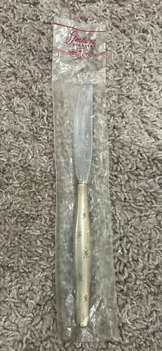 Vintage Gorham Stardust Sterling Silver 8-7/8" Dinner Knife New in Package