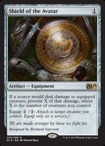 Shield of the Avatar - Foil x1 - Magic 2015 - NM-Mint, English - Magic 2015